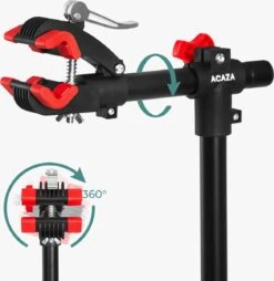 ACAZA Fiets Bevestigingsstandaard Met Snelsluiting, Gereedschapshouder En Stuurhouder, Lichte En Draagbare Reparatie Standaard Voor Fietsen, Zwart Statief -Abus Fiets Deals Store 1168x1200 1