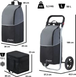 Shoppingcruiser 2 In 1 Boodschappentrolley Voor Achter De Fiets - Fietskar - Robuuste Boodschappenwagen - Allround Bagagekar 16 Shoppingcruiser 2 In 1 Boodschappentrolley Voor Achter De Fiets - Fietskar - Robuuste Boodschappenwagen - Allround Bagagekar -Abus Fiets Deals Store 1173x1200 1