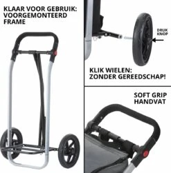 Shoppingcruiser 2 In 1 Boodschappentrolley Voor Achter De Fiets - Fietskar - Robuuste Boodschappenwagen - Allround Bagagekar 15 Shoppingcruiser 2 In 1 Boodschappentrolley Voor Achter De Fiets - Fietskar - Robuuste Boodschappenwagen - Allround Bagagekar -Abus Fiets Deals Store 1181x1200