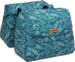 New Looxs Forest Joli Dubbele Fietstas - 37 Liter - Blauw