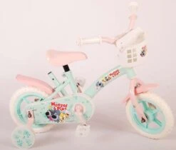 Volare Woezel & Pip Kinderfiets - Meisjes - 10 Inch - Mint Blauw/Roze - Doortrapper -Abus Fiets Deals Store 1200x1020 2
