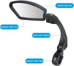 Igoods Fietsspiegel Ebike Links - Fietsspiegel Op Stuur - Verstelbaar -Abus Fiets Deals Store 1200x1063