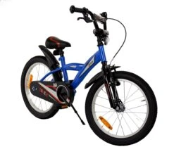 2Cycle Biker Kinderfiets - 18 Inch - Blauw - Jongensfiets -Abus Fiets Deals Store 1200x1065