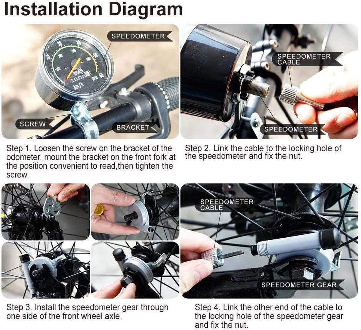 Mechanische Retro Kilometerteller Voor Fietsen - Analoge Fiets Snelheidsmeter - Retro Fietscomputer - Kilometerteller Fiets - Snelheidsmeter Fiets 6 Mechanische Retro Kilometerteller Voor Fietsen - Analoge Fiets Snelheidsmeter - Retro Fietscomputer - Kilometerteller Fiets - Snelheidsmeter Fiets - Afbeelding 6
