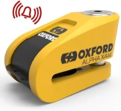 Oxford XA14 Alarm Schijfremslot ART 4 - Geel -Abus Fiets Deals Store 1200x1109 2