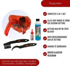 LHP Fietsketting Reiniger Apparaat 5-in-1 - Cyclon Ontvetter 250 Ml & All Weather Lube 25 Ml -Abus Fiets Deals Store 1200x1121 1