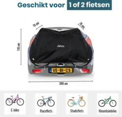 Vebics® Fietshoes Voor 2 Fietsen Fietsendrager - Waterdicht - Elektrische Fiets - Fietsbeschermhoes 11 Vebics® Fietshoes Voor 2 Fietsen Fietsendrager - Waterdicht - Elektrische Fiets - Fietsbeschermhoes -Abus Fiets Deals Store 1200x1153