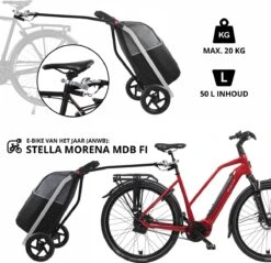 Shoppingcruiser 2 In 1 Boodschappentrolley Voor Achter De Fiets - Fietskar - Robuuste Boodschappenwagen - Allround Bagagekar 17 Shoppingcruiser 2 In 1 Boodschappentrolley Voor Achter De Fiets - Fietskar - Robuuste Boodschappenwagen - Allround Bagagekar -Abus Fiets Deals Store 1200x1160 2