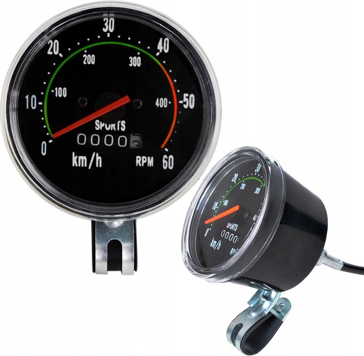 Mechanische Retro Kilometerteller Voor Fietsen - Analoge Fiets Snelheidsmeter - Retro Fietscomputer - Kilometerteller Fiets - Snelheidsmeter Fiets 2 Mechanische Retro Kilometerteller Voor Fietsen - Analoge Fiets Snelheidsmeter - Retro Fietscomputer - Kilometerteller Fiets - Snelheidsmeter Fiets - Afbeelding 2