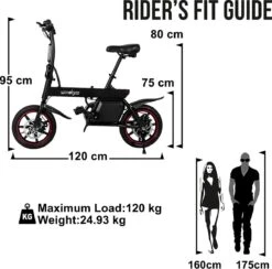 Windgoo B20 V2 - Smart E Bike - APP IOS Android - Elektrische Vouwfiets Zonder Gashandel - 250W - 14 Inch - 25 KM/H - Zwart 27 Windgoo B20 V2 - Smart E Bike - APP IOS Android - Elektrische Vouwfiets Zonder Gashandel - 250W - 14 Inch - 25 KM/H - Zwart -Abus Fiets Deals Store 1200x1184