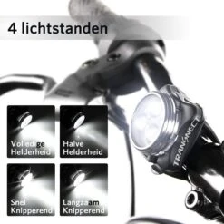 Fietsverlichting USB Oplaadbaar - Waterdicht Fietslamp - LED Fietslampjes - Voorlicht En Achterlicht - Voor Fiets -Abus Fiets Deals Store 1200x1200 151