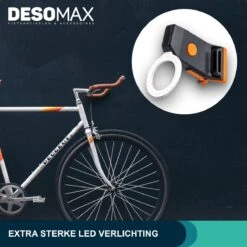 DesoMax® Fietslicht Achterlicht LED USB Oplaadbaar Helder Rond - Achterlicht Voor Racefiets En MTB – Herkenningslicht -Abus Fiets Deals Store 1200x1200 157