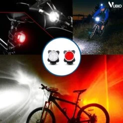 VUBIO LED Fietsverlichting USB Oplaadbaar - Waterdichte Fietslampjes -Abus Fiets Deals Store 1200x1200 164