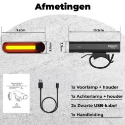 PRO LED 2022 Fietsverlichting Set - Racefiets Verlichting - Voorlicht En Achterlicht - Fietsaccessoires - USB Oplaadbaar - IP65 Waterdicht 18 PRO LED 2022 Fietsverlichting Set - Racefiets Verlichting - Voorlicht En Achterlicht - Fietsaccessoires - USB Oplaadbaar - IP65 Waterdicht -Abus Fiets Deals Store 1200x1200 178