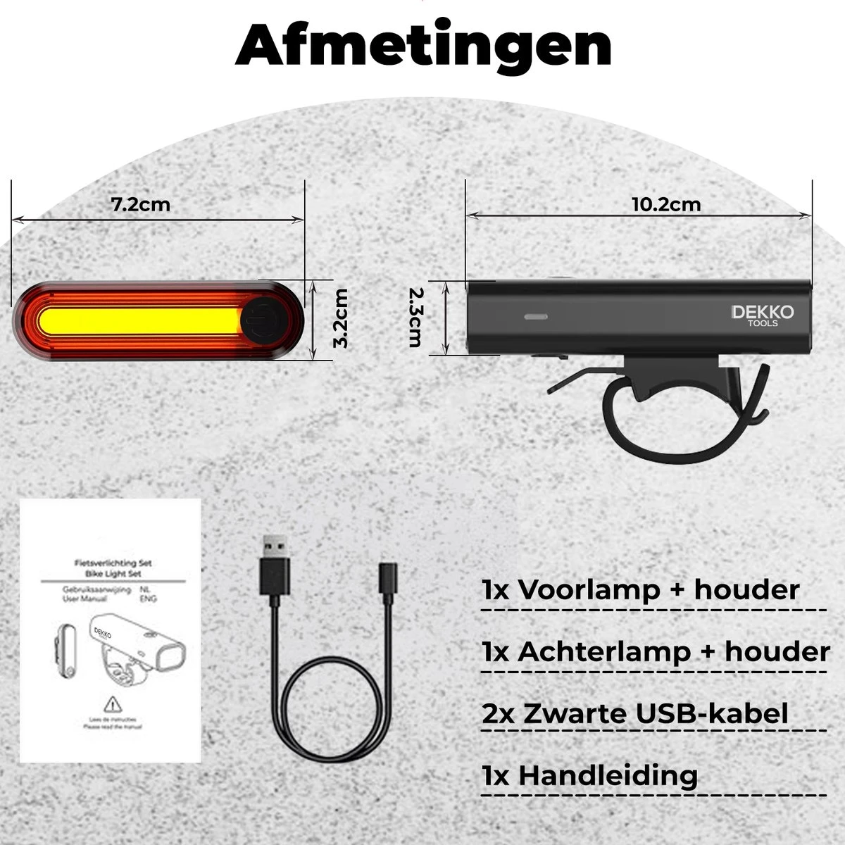 PRO LED 2022 Fietsverlichting Set - Racefiets Verlichting - Voorlicht En Achterlicht - Fietsaccessoires - USB Oplaadbaar - IP65 Waterdicht 8 PRO LED 2022 Fietsverlichting Set - Racefiets Verlichting - Voorlicht En Achterlicht - Fietsaccessoires - USB Oplaadbaar - IP65 Waterdicht - Afbeelding 8
