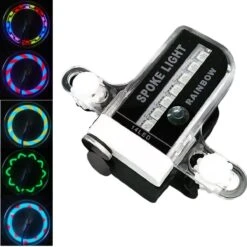 Spaakverlichting- Spaakverlichting Met Bewegingssenor- Spaakverlichting Kinderfiets- LED Voor Wiel- Waterdicht- 32 Verschillende Patronen- Makkelijk Te Installeren