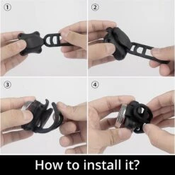 BOTC Fietsverlichting USB Oplaadbaar - Oplaadbare USB Led Fietslamp - Voorlicht & Achterlicht - Waterdicht -Abus Fiets Deals Store 1200x1200 214