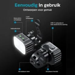 Inlustro Fietslamp Set - Voorlicht / Achterlicht - LED Fietslampjes Rood En Wit - Fietslicht Koplamp - Waterdicht - USB Oplaadbaar 17 Inlustro Fietslamp Set - Voorlicht / Achterlicht - LED Fietslampjes Rood En Wit - Fietslicht Koplamp - Waterdicht - USB Oplaadbaar -Abus Fiets Deals Store 1200x1200 226