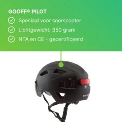 GOOFF® PILOT 3 In 1 Snorscooterhelm Met Afneembaar Vizier - Matzwart - Lichtgewicht Snorfiets Helm - NTA Gecertificeerd Speed Pedelec Helm - Geschikt Voor Blauw Kenteken Snorscooter En Snorfiets - Maat XL - Voor Vrouwen En Mannen -Abus Fiets Deals Store 1200x1200 241
