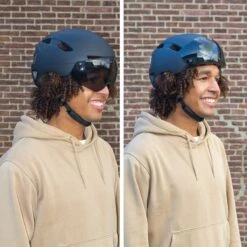 GOOFF® PILOT 3 In 1 Snorscooterhelm Met Afneembaar Vizier - Matzwart - Lichtgewicht Snorfiets Helm - NTA Gecertificeerd Speed Pedelec Helm - Geschikt Voor Blauw Kenteken Snorscooter En Snorfiets - Maat XL - Voor Vrouwen En Mannen -Abus Fiets Deals Store 1200x1200 251