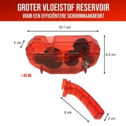 LHP Fietsketting Reiniger Apparaat 5-in-1 - Cyclon Ontvetter 250 Ml & All Weather Lube 25 Ml -Abus Fiets Deals Store 1200x1200 262