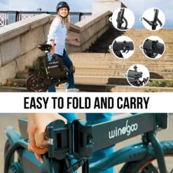 Windgoo B20 V2 - Smart E Bike - APP IOS Android - Elektrische Vouwfiets Zonder Gashandel - 250W - 14 Inch - 25 KM/H - Zwart 25 Windgoo B20 V2 - Smart E Bike - APP IOS Android - Elektrische Vouwfiets Zonder Gashandel - 250W - 14 Inch - 25 KM/H - Zwart -Abus Fiets Deals Store 1200x1200 32