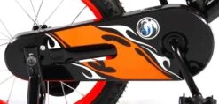 Volare Motorbike Kinderfiets - Jongens - 16 Inch - Oranje - 95% Afgemonteerd -Abus Fiets Deals Store 1200x571