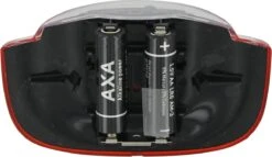 AXA Omega - Fiets Achterlicht - LED Fietsverlichting Op Batterij – Auto On/off Systeem - 50-80 Mm - Rood -Abus Fiets Deals Store 1200x696