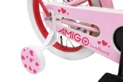 Amigo Sweetheart Meisjesfiets - Kinderfiets 16 Inch - Roze -Abus Fiets Deals Store 1200x800 9