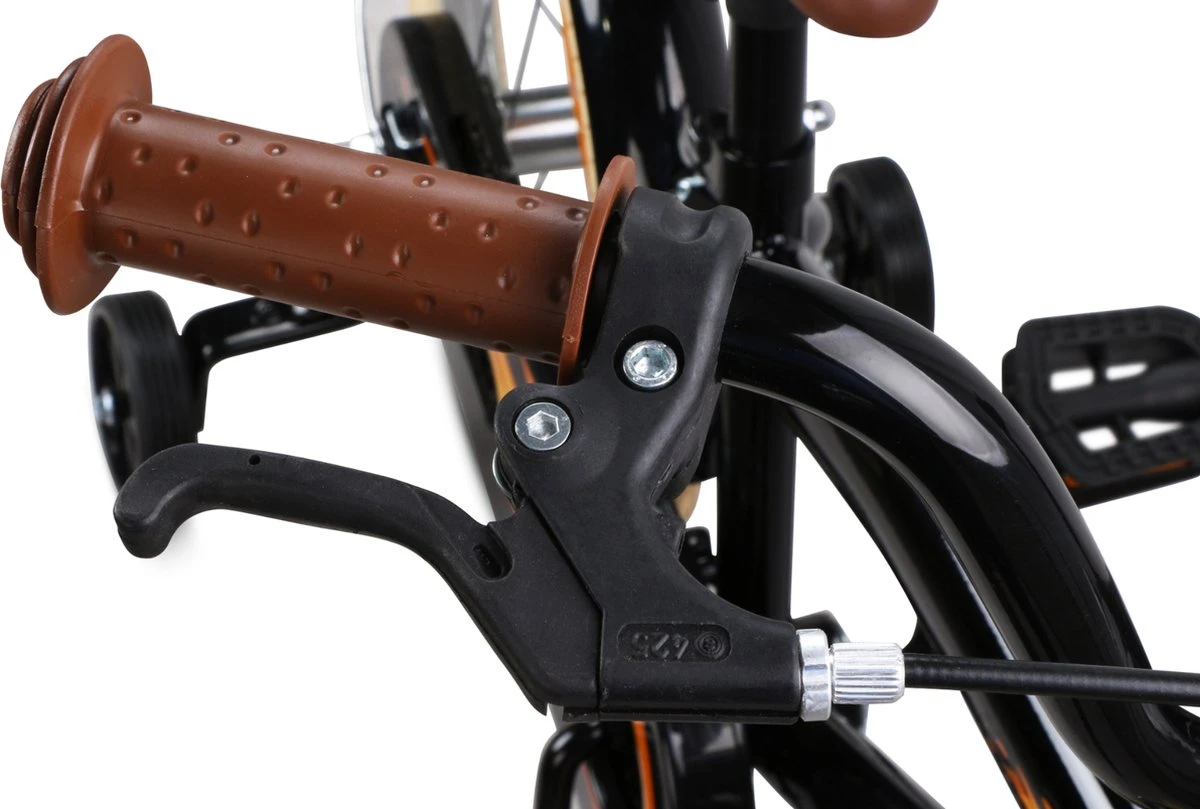 SJOEF Cruise Jongensfiets 16 Inch - Zwart 6 SJOEF Cruise Jongensfiets 16 Inch - Zwart - Afbeelding 6