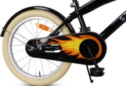 SJOEF Cruise Jongensfiets 18 Inch - Zwart -Abus Fiets Deals Store 1200x818