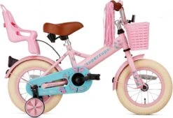 Supersuper Little Miss - Kinderfiets - Meisjesfiets - 14 Inch - Roze -Abus Fiets Deals Store 1200x822 1