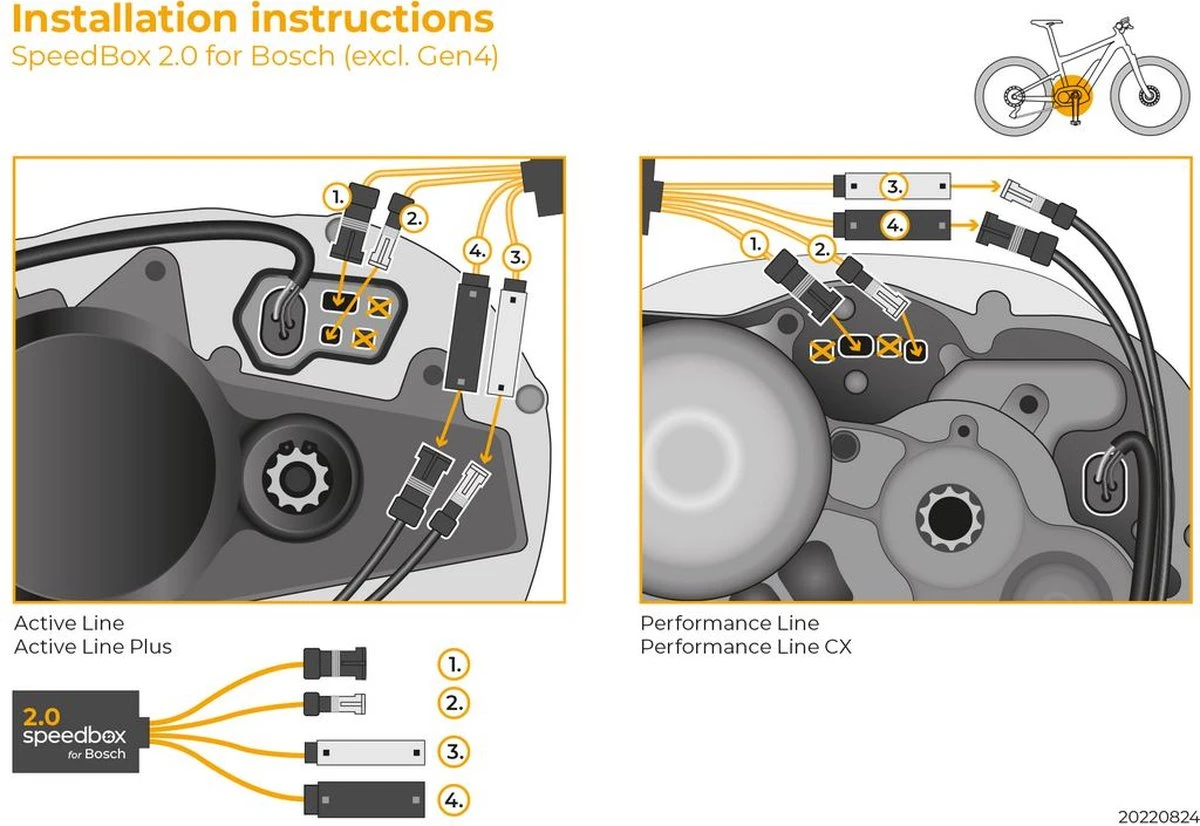 E-bike Tuning Kit Speedbox 2.0 Voor Bosch Motoren 6 E-bike Tuning Kit Speedbox 2.0 Voor Bosch Motoren - Afbeelding 6