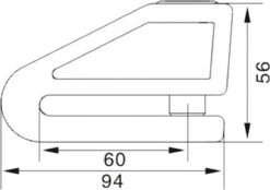VINZ Baretti Schijfremslot / Motorslot ART4 - Fluor Geel 11 VINZ Baretti Schijfremslot / Motorslot ART4 - Fluor Geel -Abus Fiets Deals Store 1200x844