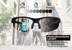 BBB Cycling Impress PH Fietsbril - Wielrenbril - Meekleurende Lens - Instelbaar Neusstuk - Mat Zwart - BSG-58PH -Abus Fiets Deals Store 1200x847 5