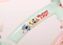 Volare Woezel & Pip Kinderfiets - Meisjes - 10 Inch - Mint Blauw/Roze - Doortrapper -Abus Fiets Deals Store 1200x867 1