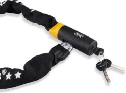 VINZ Salado Kettingslot / Fietsslot Met Vaste Kop ART2 - 120cm -Abus Fiets Deals Store 1200x880