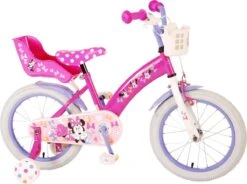 Disney Minnie Cutest Ever! Kinderfiets - Meisjes - 16 Inch - Roze -Abus Fiets Deals Store 1200x894