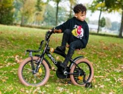 Amigo 2Cool Jongensfiets - Kinderfiets 12 Inch - Matzwart 20 Amigo 2Cool Jongensfiets - Kinderfiets 12 Inch - Matzwart -Abus Fiets Deals Store 1200x917 1