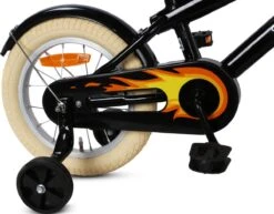 SJOEF Cruise Jongensfiets 14 Inch - Zwart -Abus Fiets Deals Store 1200x940