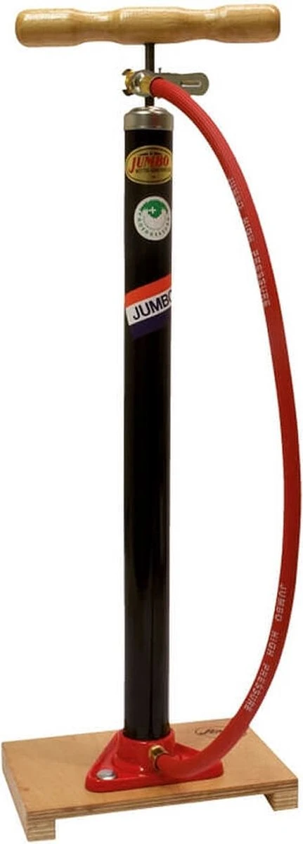 Jumbo Pomp - Fietspomp - Plank En Slang - Zwart 5 Jumbo Pomp - Fietspomp - Plank En Slang - Zwart - Afbeelding 5