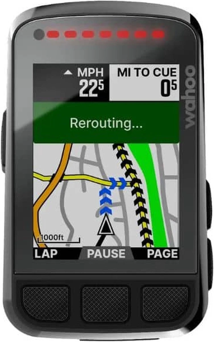 Wahoo Fitness Wahoo ELMNT BOLT V2 Fietscomputer - Bundel - Zwart 2 Wahoo Fitness Wahoo ELMNT BOLT V2 Fietscomputer - Bundel - Zwart - Afbeelding 2