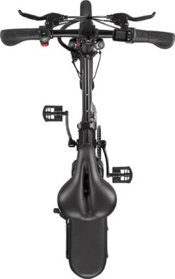 F-Wheel DYU A5 - Elektrische Vouwfiets - E Bike - 14 Inch - 7.5 Ah - 25km/u - Zwart -Abus Fiets Deals Store 754x1200