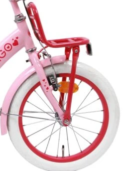 Amigo Sweetheart Meisjesfiets - Kinderfiets 16 Inch - Roze -Abus Fiets Deals Store 865x1200