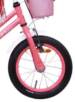 Amigo Magic Meisjesfiets - Kinderfiets 12 Inch - Roze -Abus Fiets Deals Store 888x1200 1