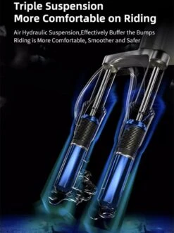 F-Wheel DYU A5 - Elektrische Vouwfiets - E Bike - 14 Inch - 7.5 Ah - 25km/u - Zwart -Abus Fiets Deals Store 896x1200